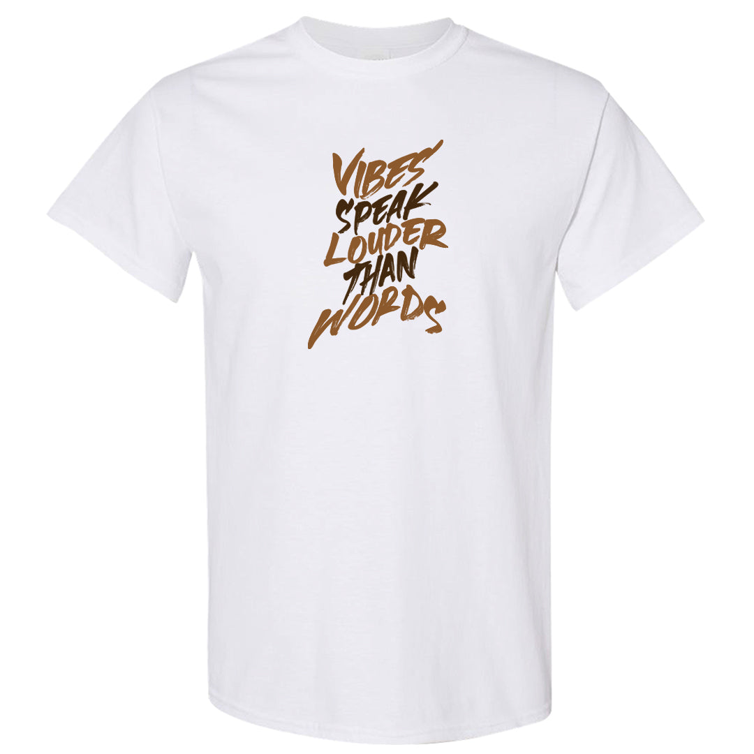 Palomino 3s T Shirt | Vibes Speak Louder Than Words, White