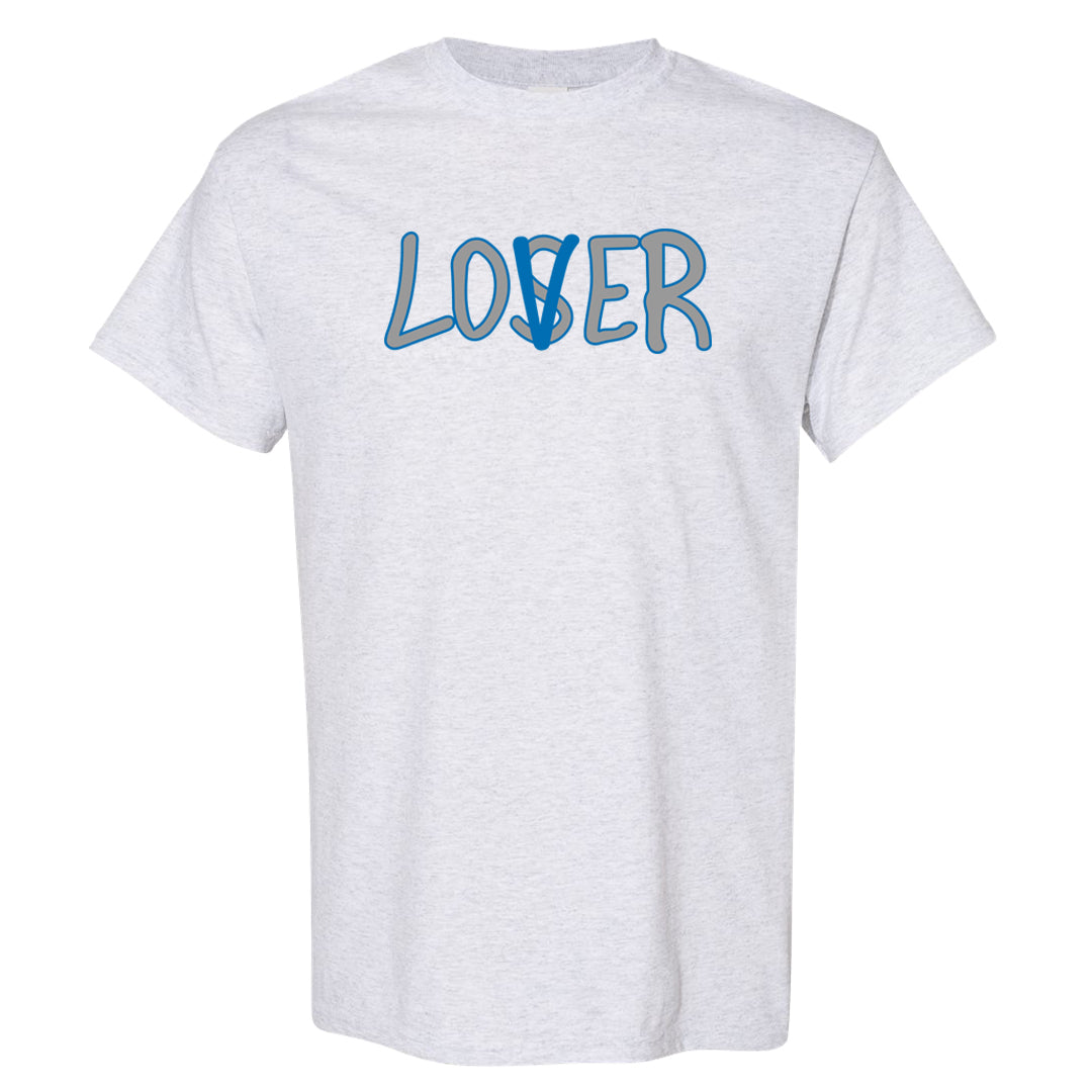 White/True Blue/Metallic Copper 3s T Shirt | Lover, Ash