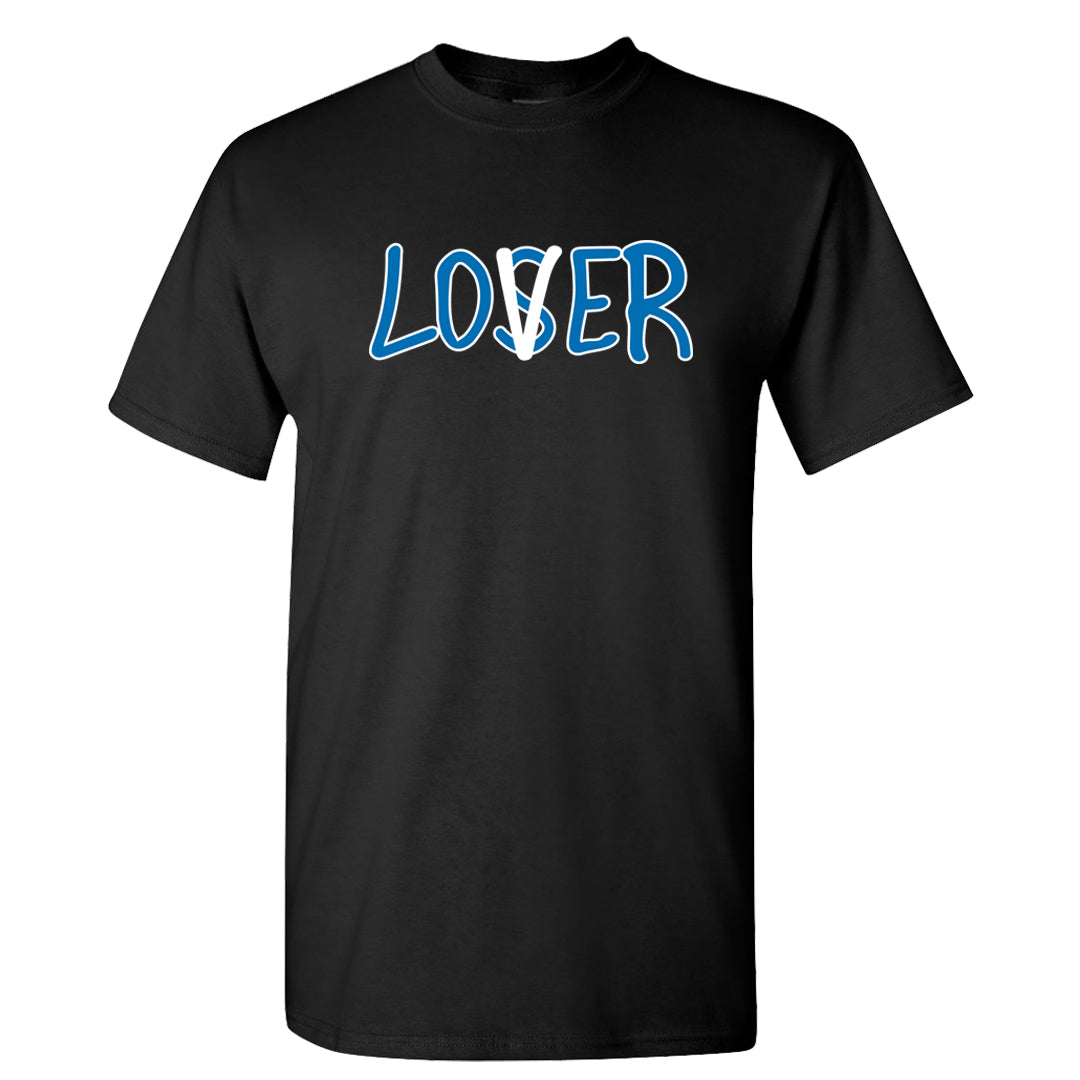 White/True Blue/Metallic Copper 3s T Shirt | Lover, Black
