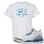 White/True Blue/Metallic Copper 3s T Shirt | Talk To Me Nice, Ash