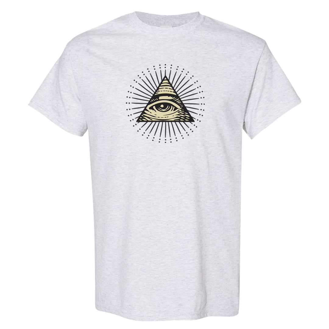 Frozen Moments 4s T Shirt | All Seeing Eye, Ash