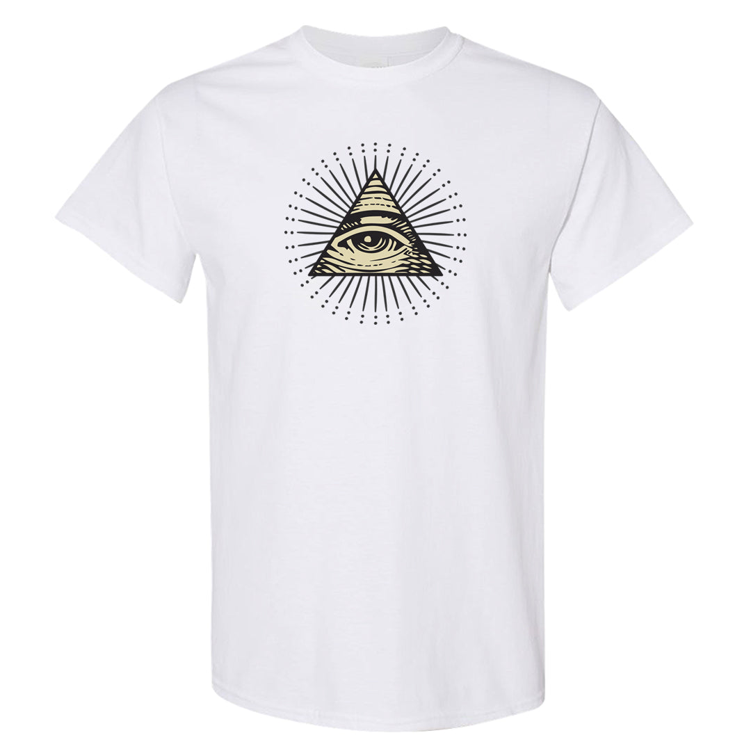 Frozen Moments 4s T Shirt | All Seeing Eye, White