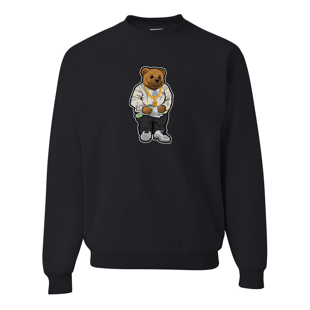 Frozen Moments 4s Crewneck Sweatshirt | Sweater Bear, Black