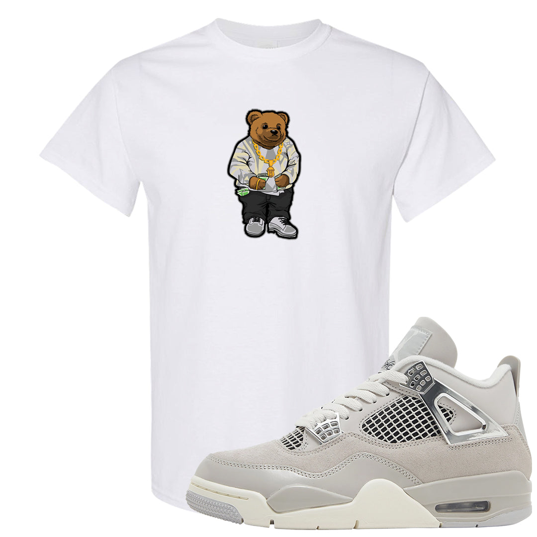 Frozen Moments 4s T Shirt | Sweater Bear, White