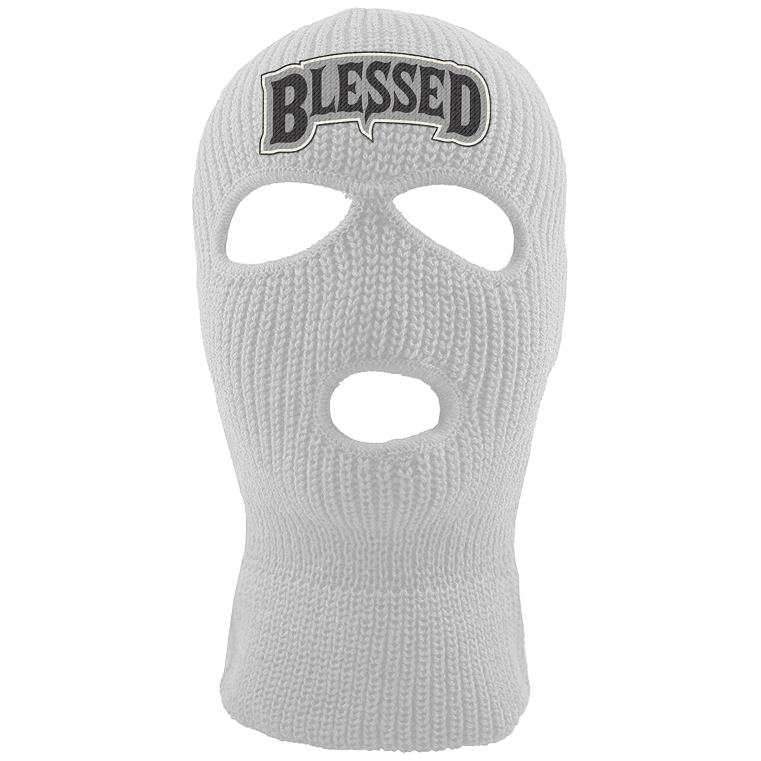 Frozen Moments 4s Ski Mask | Blessed Arch, White
