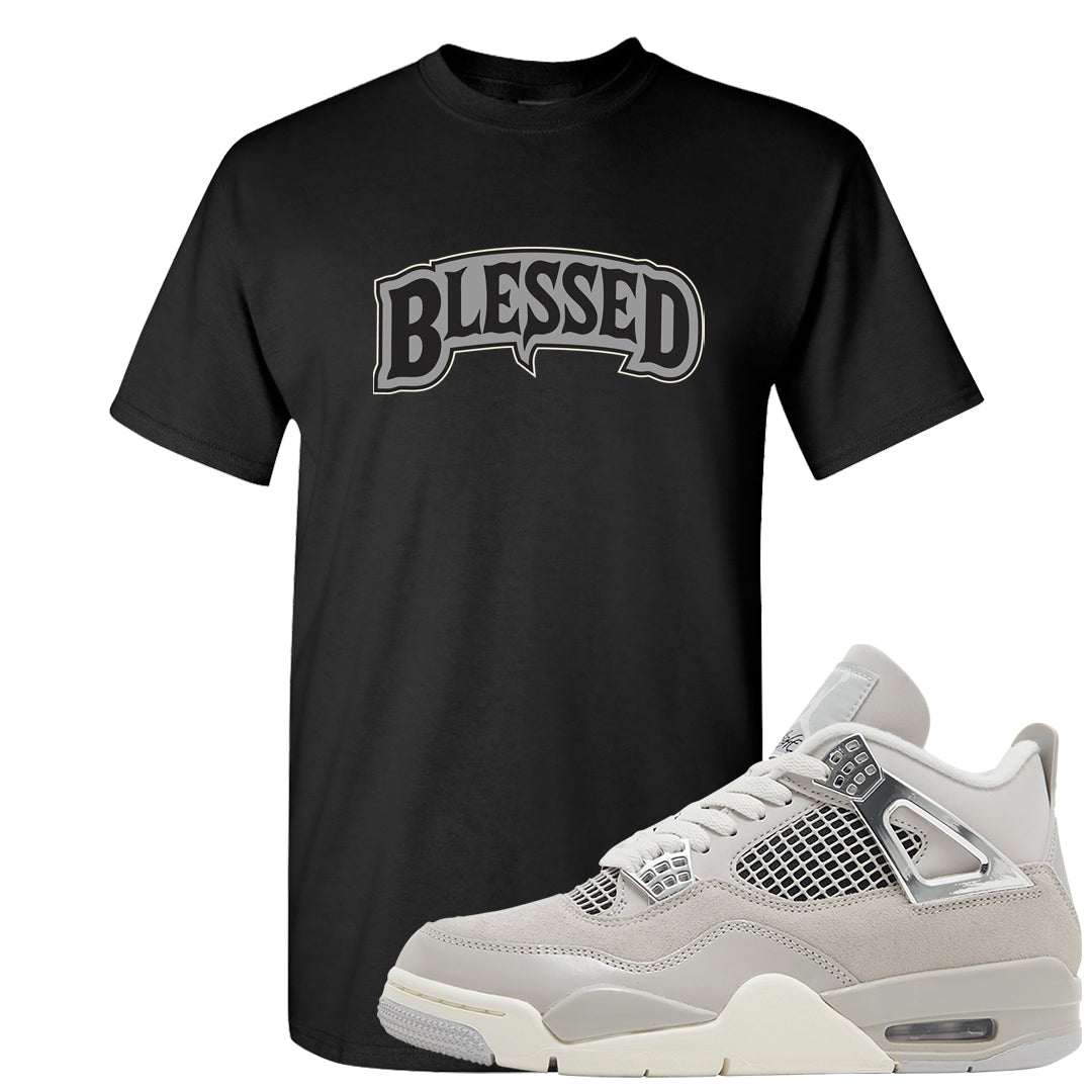 Frozen Moments 4s T Shirt | Blessed Arch, Black