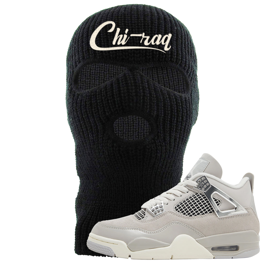 Frozen Moments 4s Ski Mask | Chiraq, Black