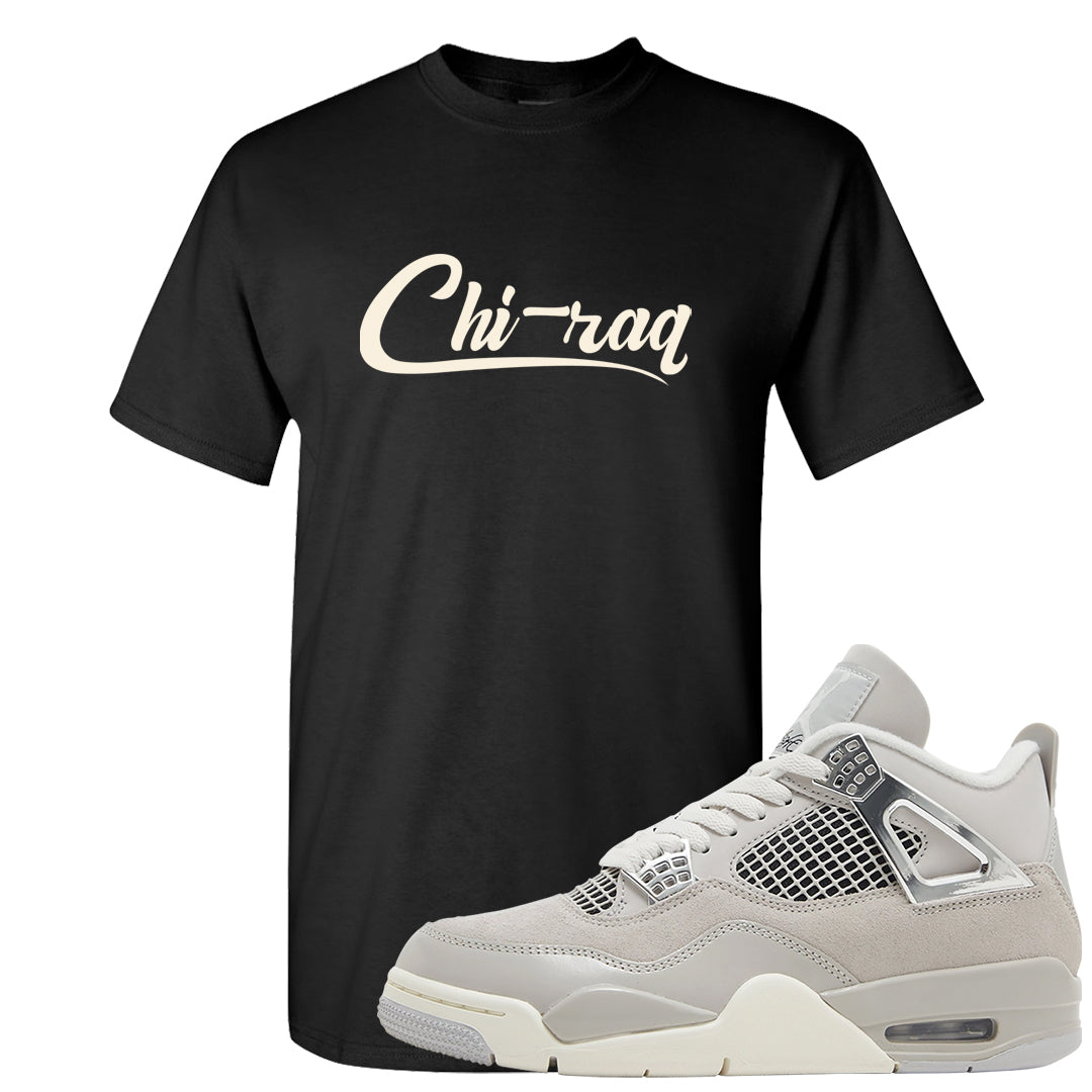 Frozen Moments 4s T Shirt | Chiraq, Black