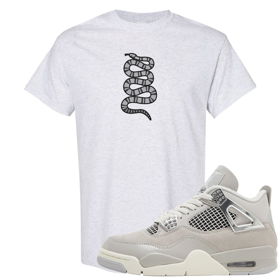 Frozen Moments 4s T Shirt | Coiled Snake, Ash