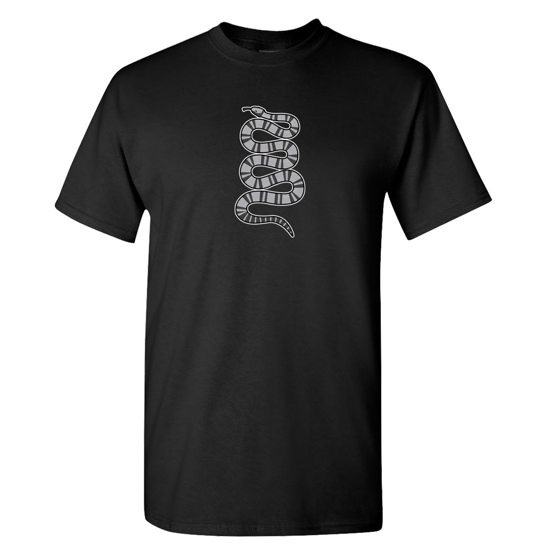 Frozen Moments 4s T Shirt | Coiled Snake, Black