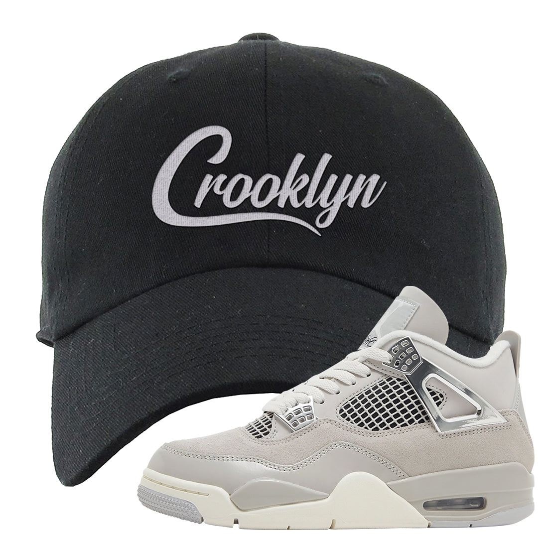 Frozen Moments 4s Dad Hat | Crooklyn, Black