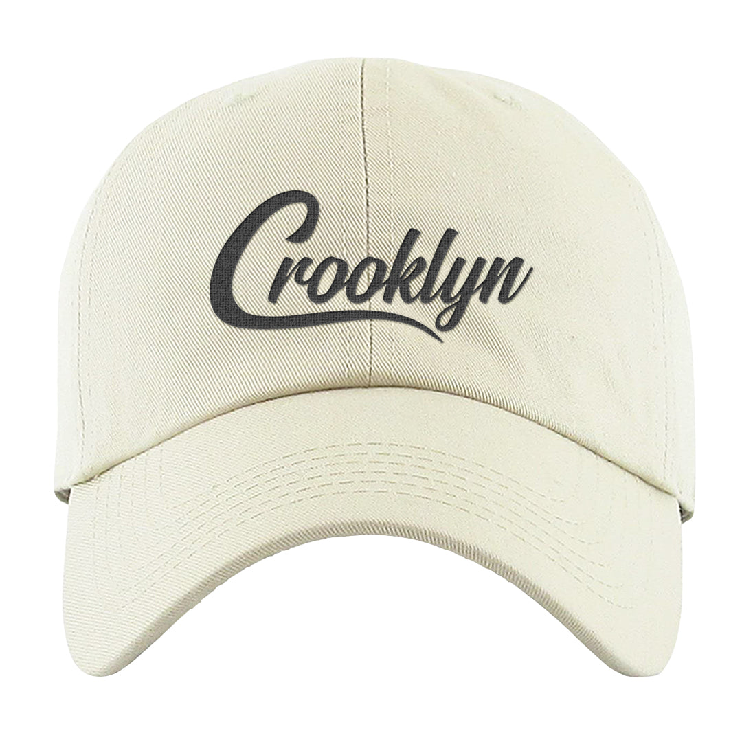 Frozen Moments 4s Dad Hat | Crooklyn, White