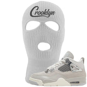 Frozen Moments 4s Ski Mask | Crooklyn, White