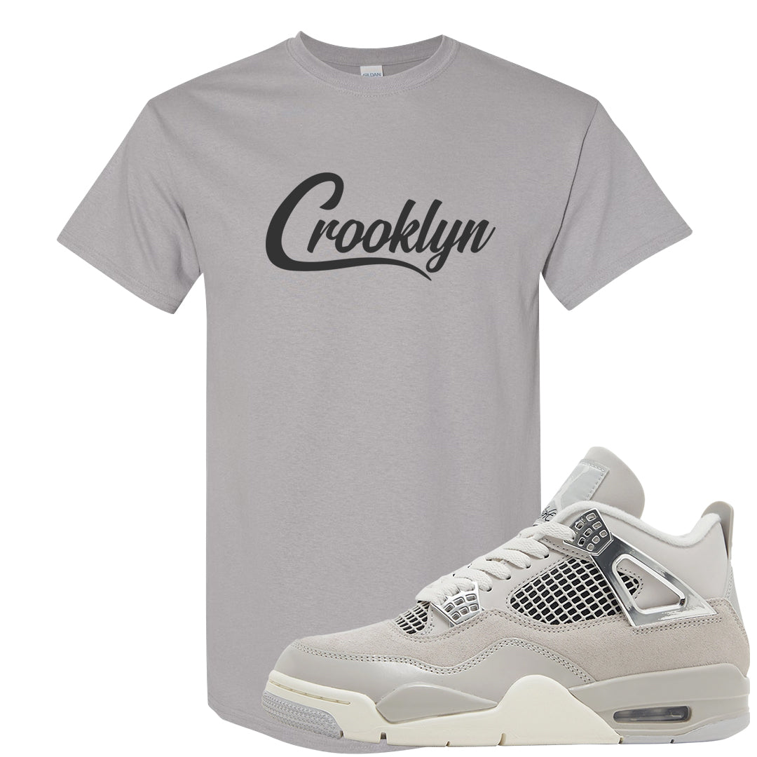 Frozen Moments 4s T Shirt | Crooklyn, Gravel