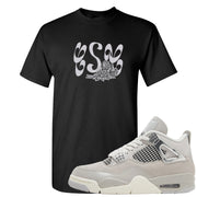 Frozen Moments 4s T Shirt | Certified Sneakerhead, Black