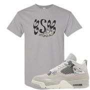 Frozen Moments 4s T Shirt | Certified Sneakerhead, Gravel