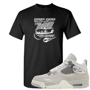 Frozen Moments 4s T Shirt | Drip God Racing Club, Black