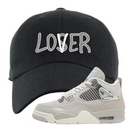 Frozen Moments 4s Dad Hat | Lover, Black