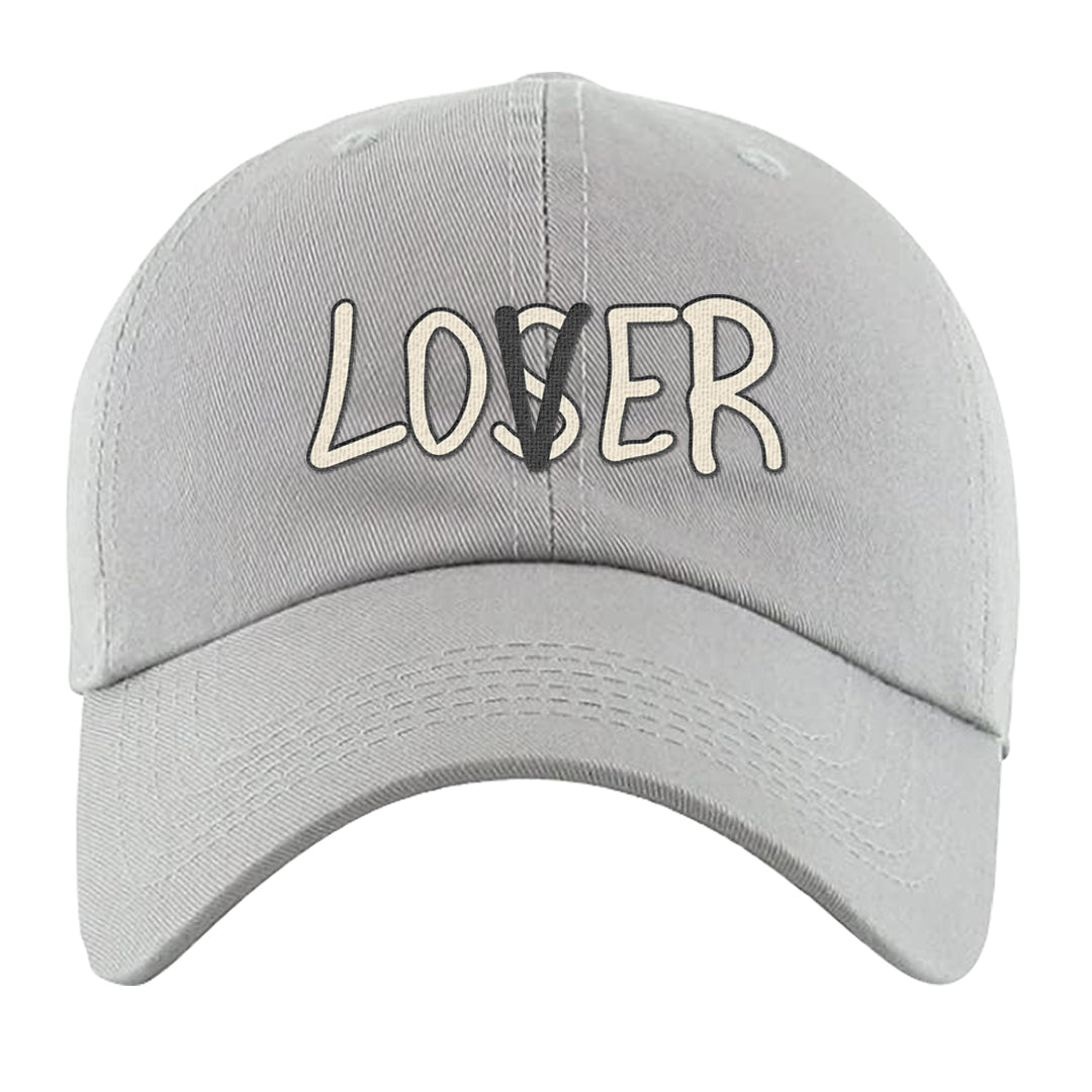 Frozen Moments 4s Dad Hat | Lover, Light Gray