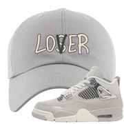 Frozen Moments 4s Dad Hat | Lover, Light Gray