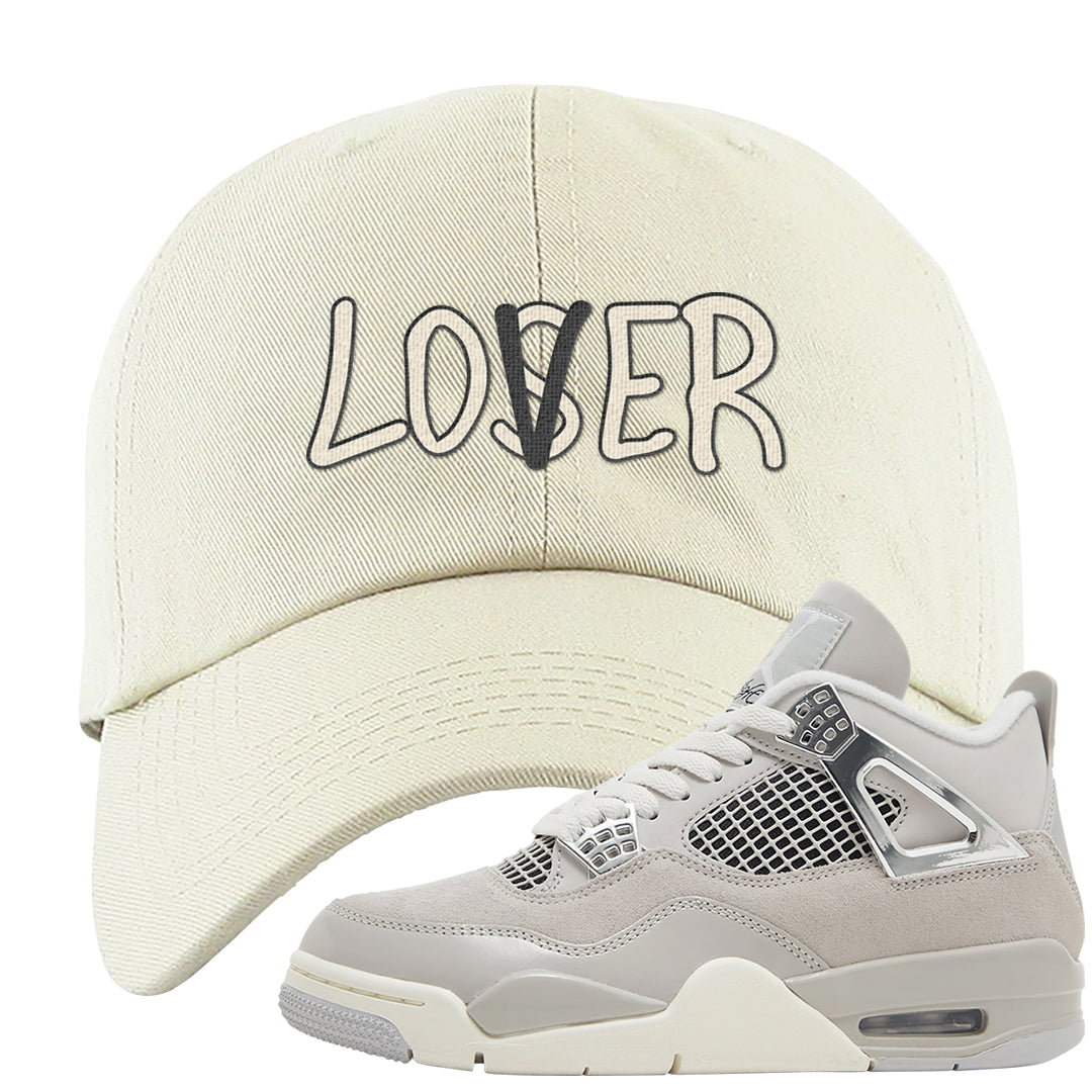Frozen Moments 4s Dad Hat | Lover, White