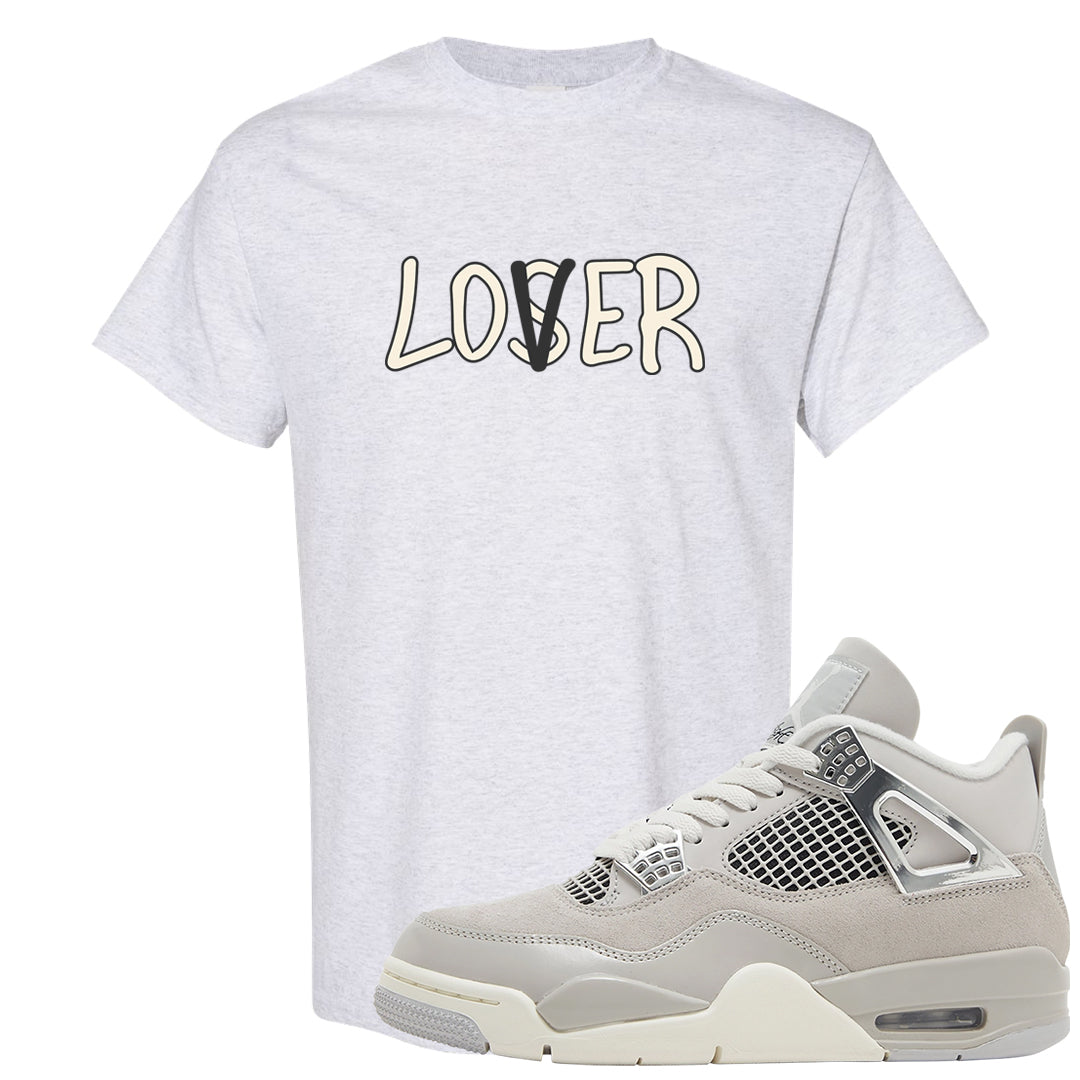 Frozen Moments 4s T Shirt | Lover, Ash