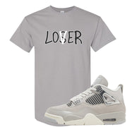 Frozen Moments 4s T Shirt | Lover, Gravel