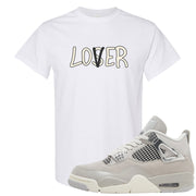 Frozen Moments 4s T Shirt | Lover, White