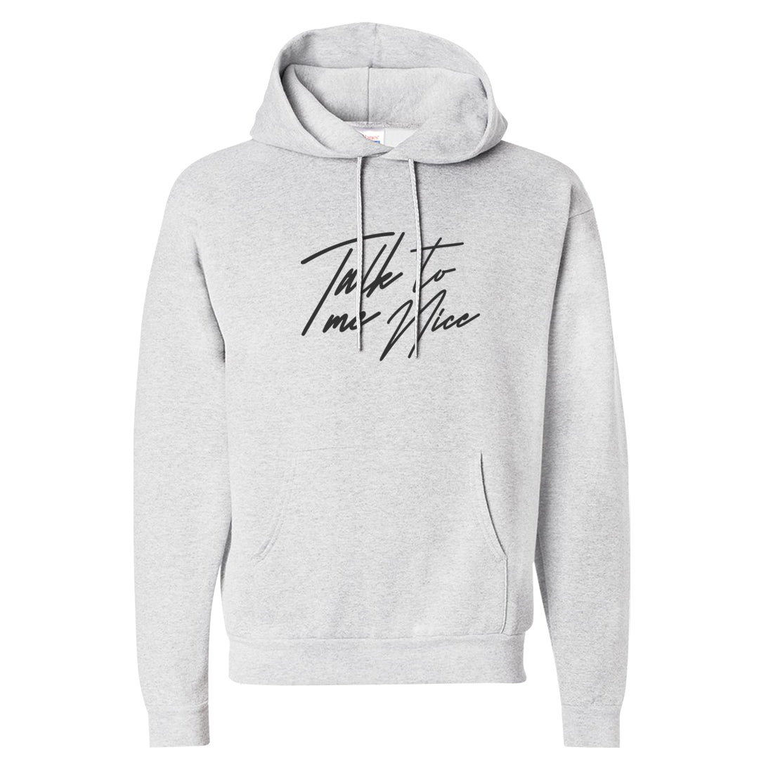 Frozen Moments 4s Hoodie | Talk To Me Nice, Ash