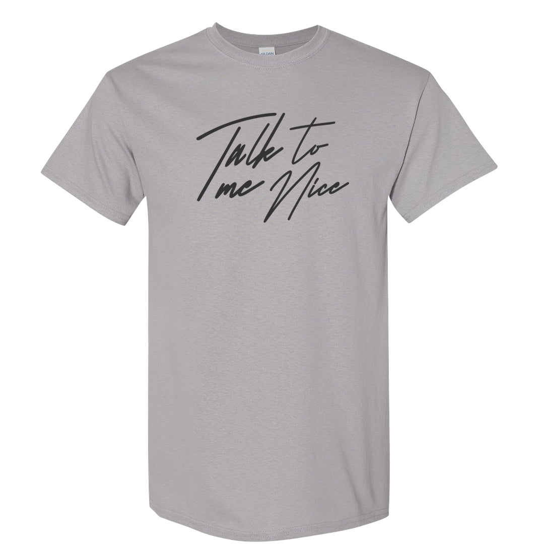 Frozen Moments 4s T Shirt | Talk To Me Nice, Gravel