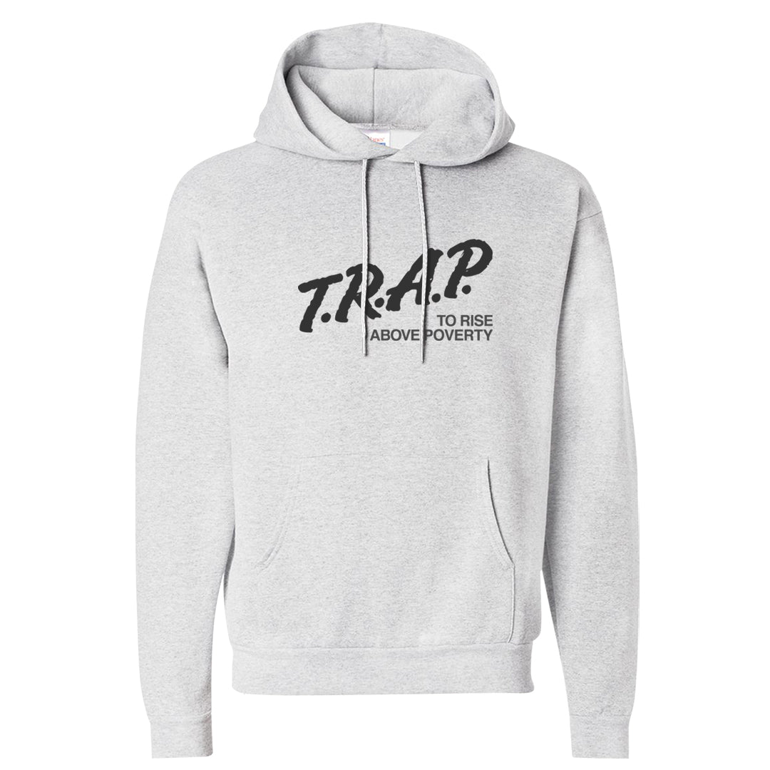 Frozen Moments 4s Hoodie | Trap To Rise Above Poverty, Ash