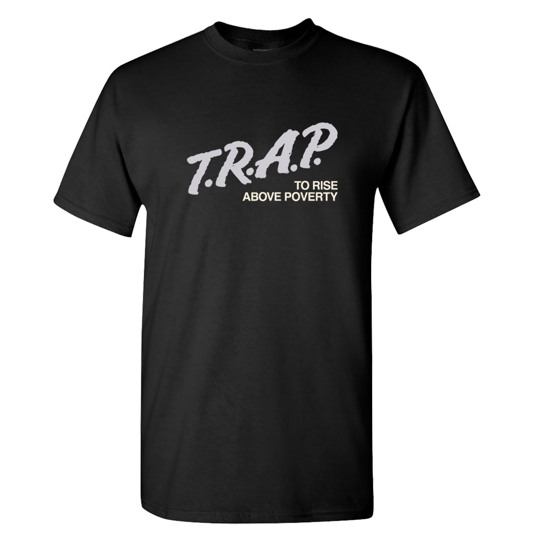 Frozen Moments 4s T Shirt | Trap To Rise Above Poverty, Black