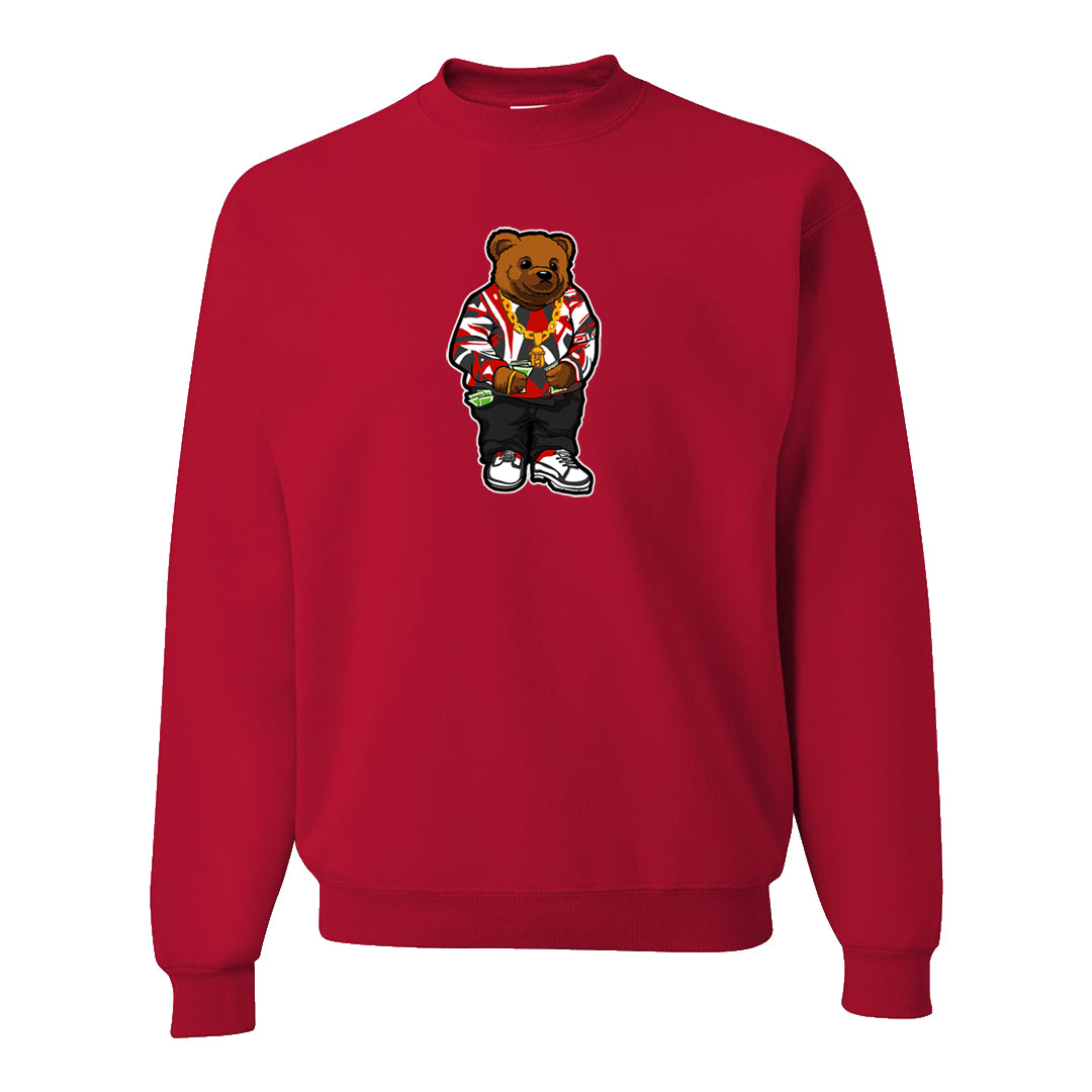 Red Cement 4s Crewneck Sweatshirt | Sweater Bear, Red