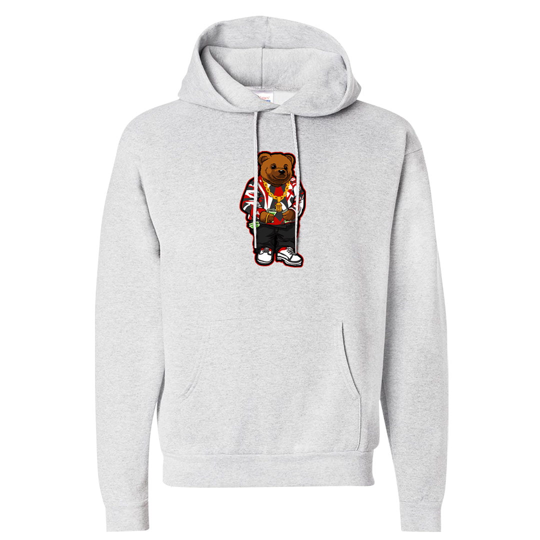 Red Cement 4s Hoodie | Sweater Bear, Ash