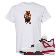 Red Cement 4s T Shirt | Sweater Bear, Ash