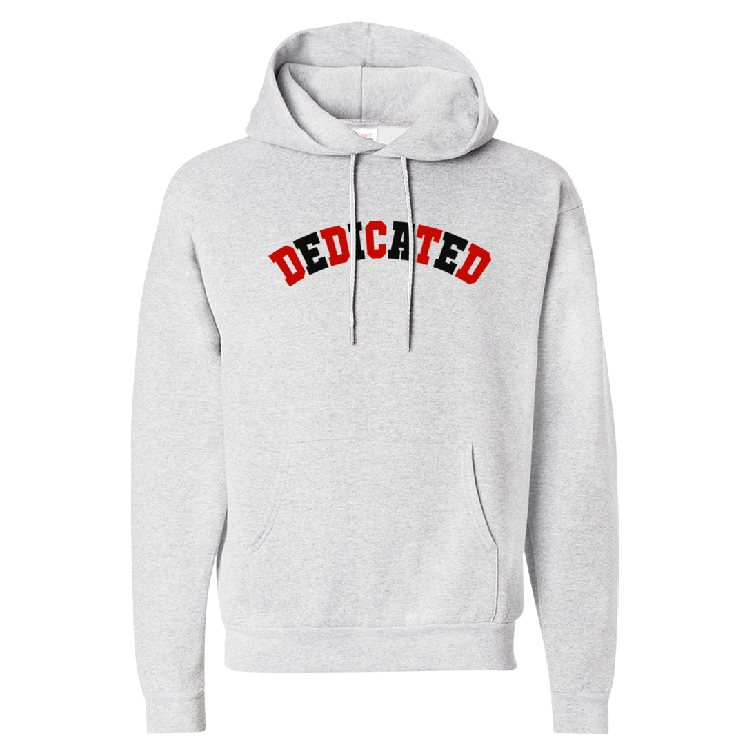 Red Cement 4s Hoodie | Dedicated, Ash