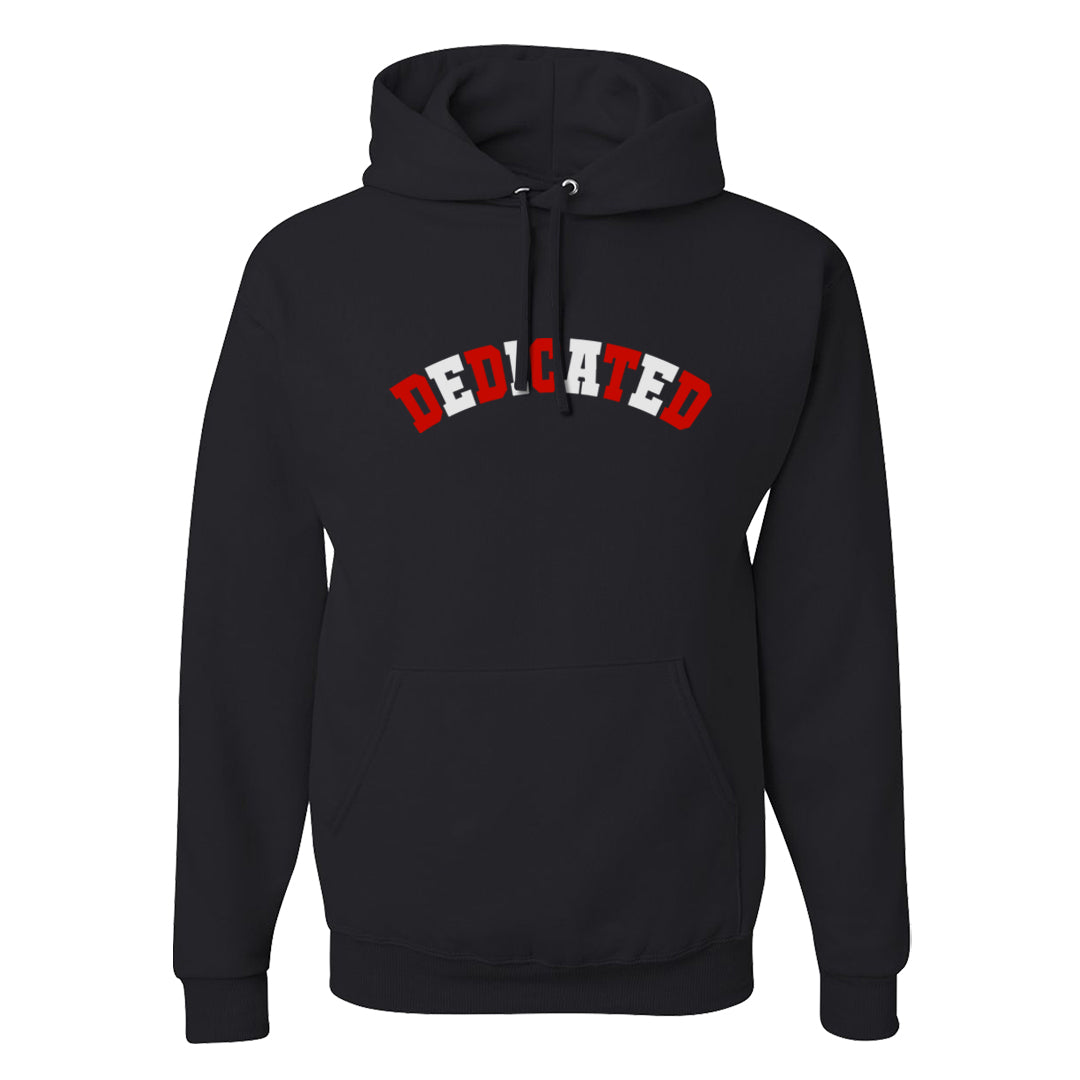 Red Cement 4s Hoodie | Dedicated, Black