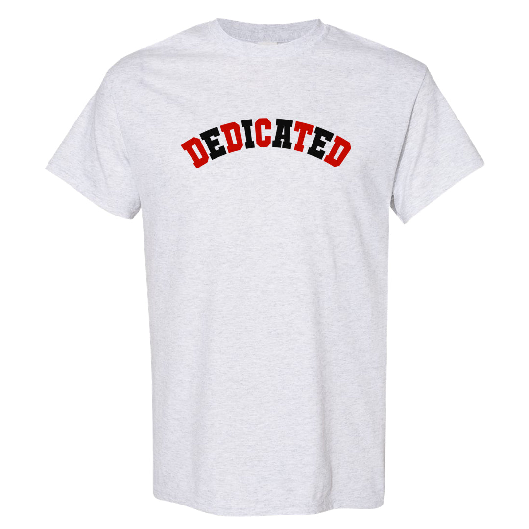 Red Cement 4s T Shirt | Dedicated, Ash