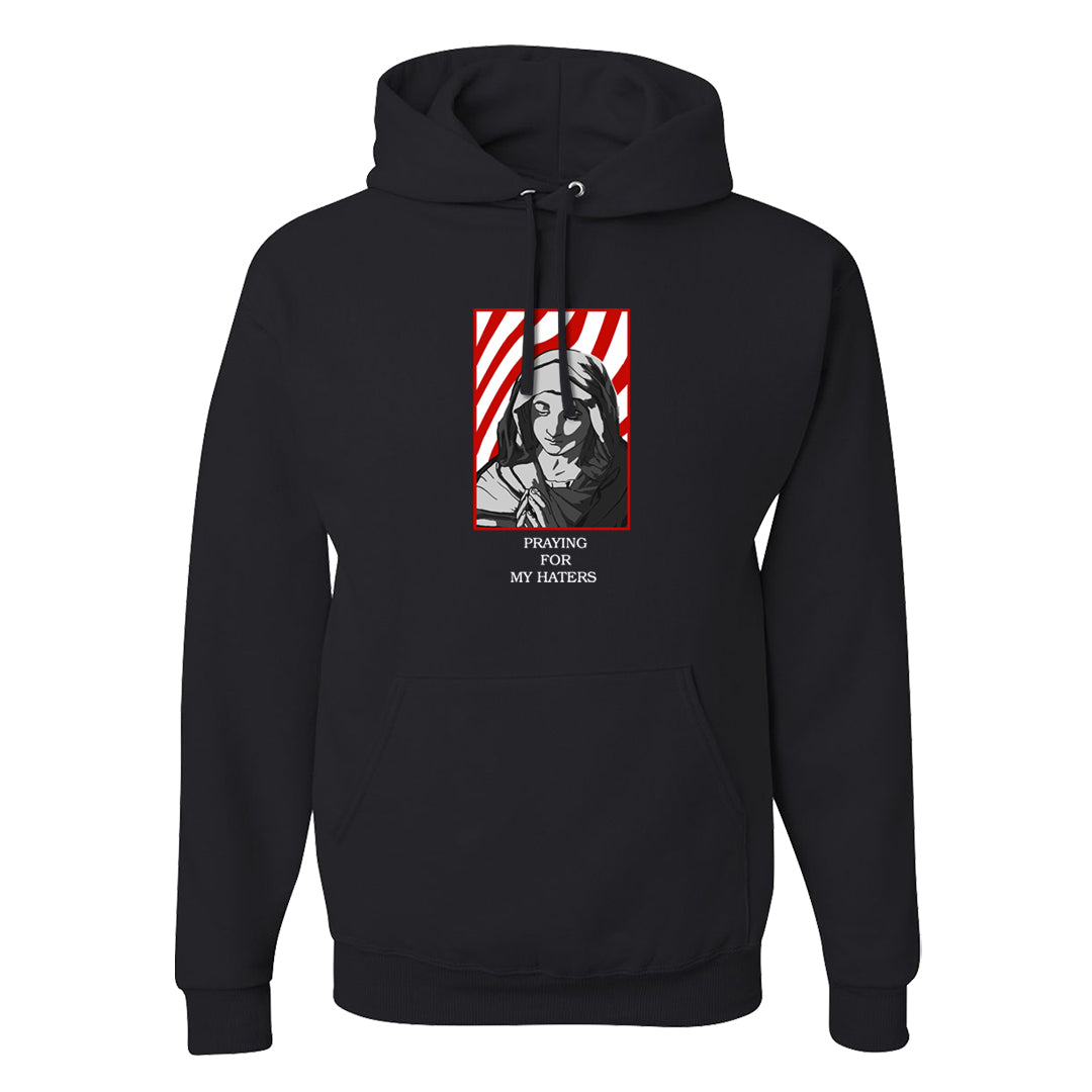 Red Cement 4s Hoodie | God Told Me, Black