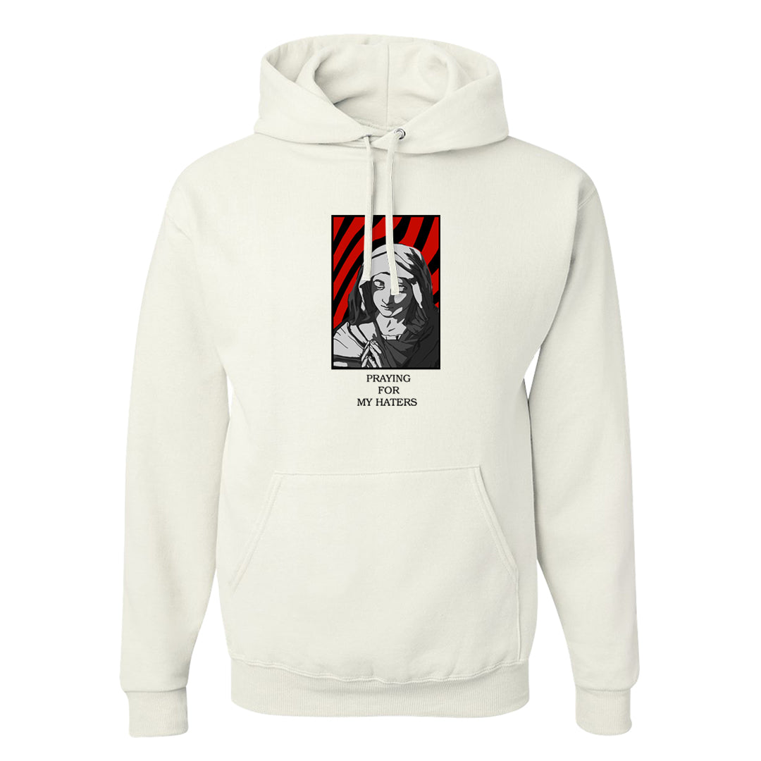 Red Cement 4s Hoodie | God Told Me, White