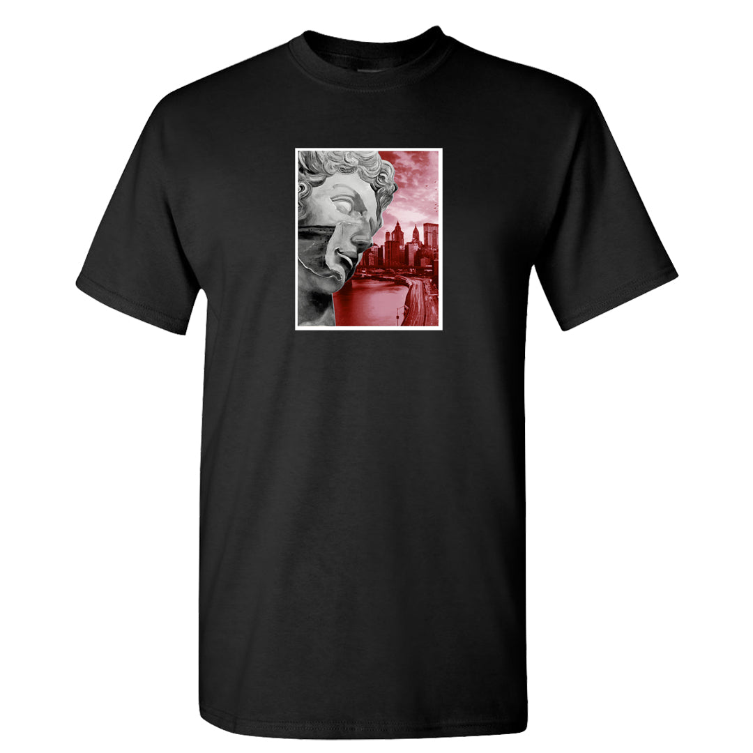 Red Cement 4s T Shirt | Miguel, Black