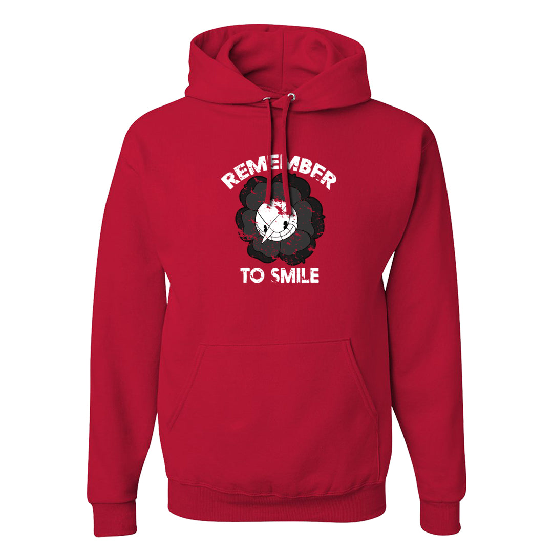Red Cement 4s Hoodie | Remember To Smile, Red