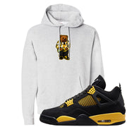 Yellow Black Thunder 4s Hoodie | Sweater Bear, Ash