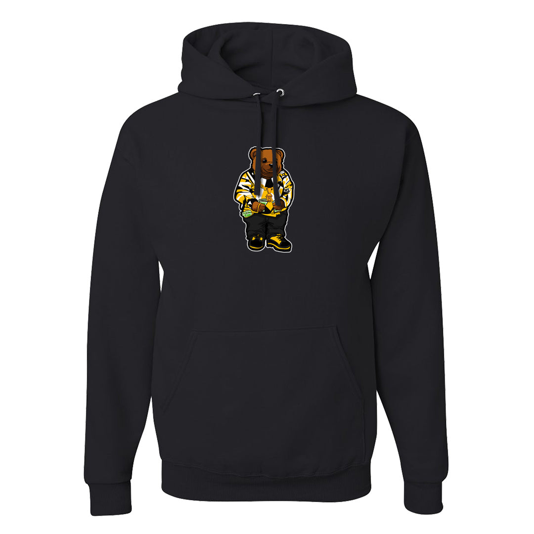 Yellow Black Thunder 4s Hoodie | Sweater Bear, Black