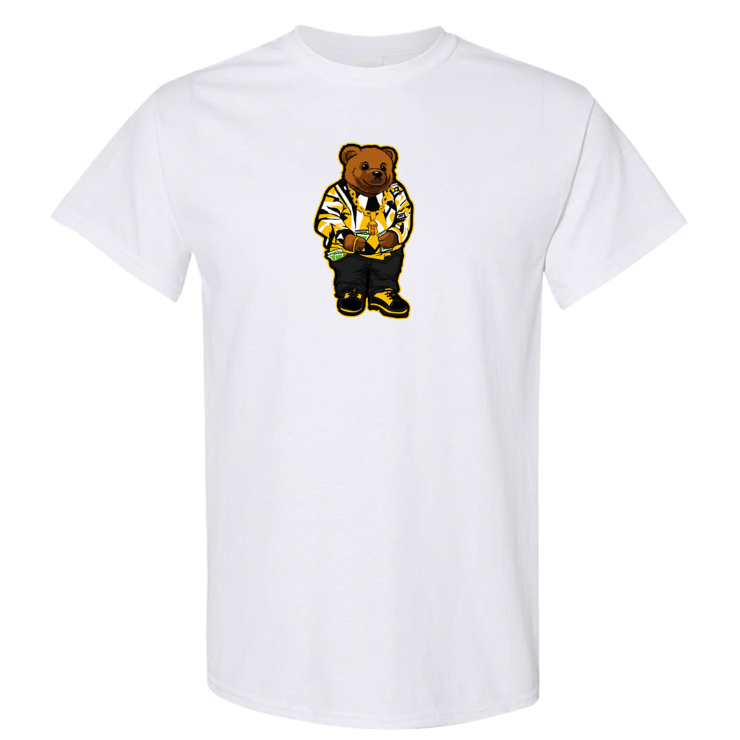 Yellow Black Thunder 4s T Shirt | Sweater Bear, White