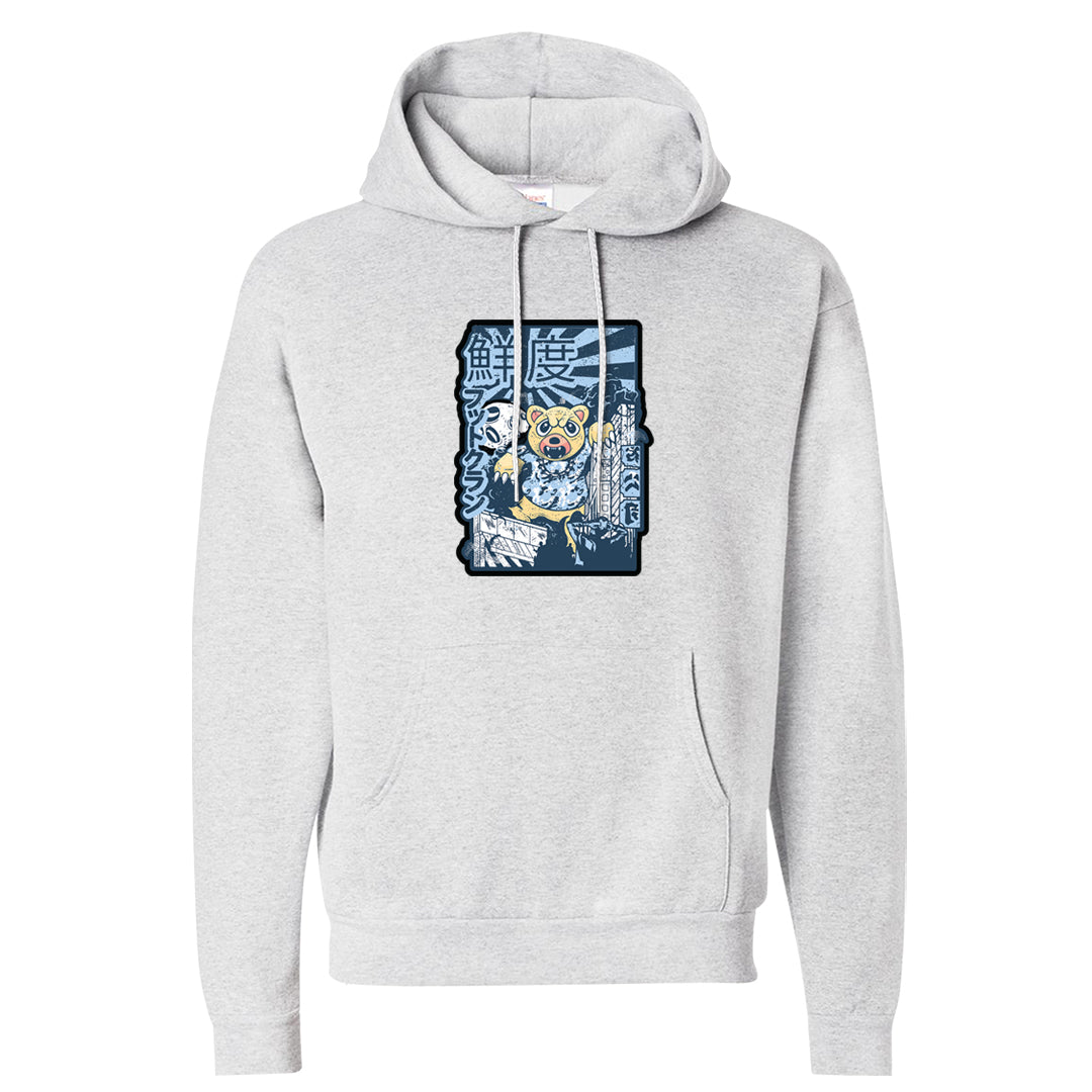 Dusk and Dawn 5s Hoodie | Attack Of The Bear, Ash