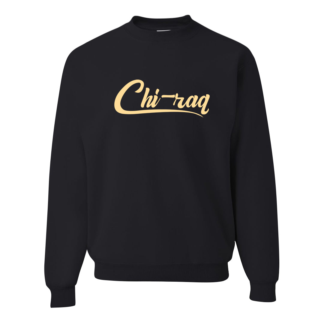 Dusk and Dawn 5s Crewneck Sweatshirt | Chiraq, Black