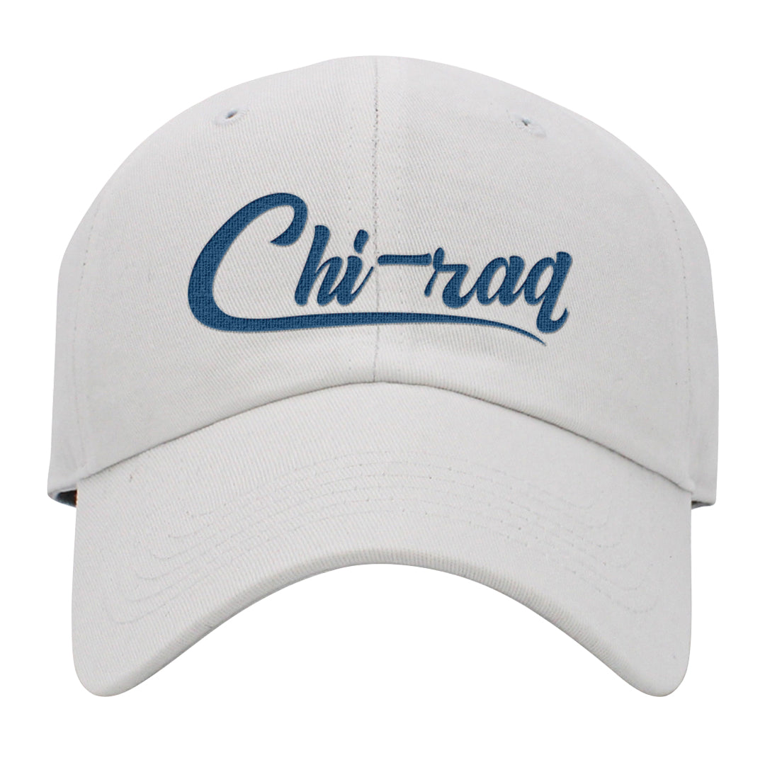 Dusk and Dawn 5s Dad Hat | Chiraq, White