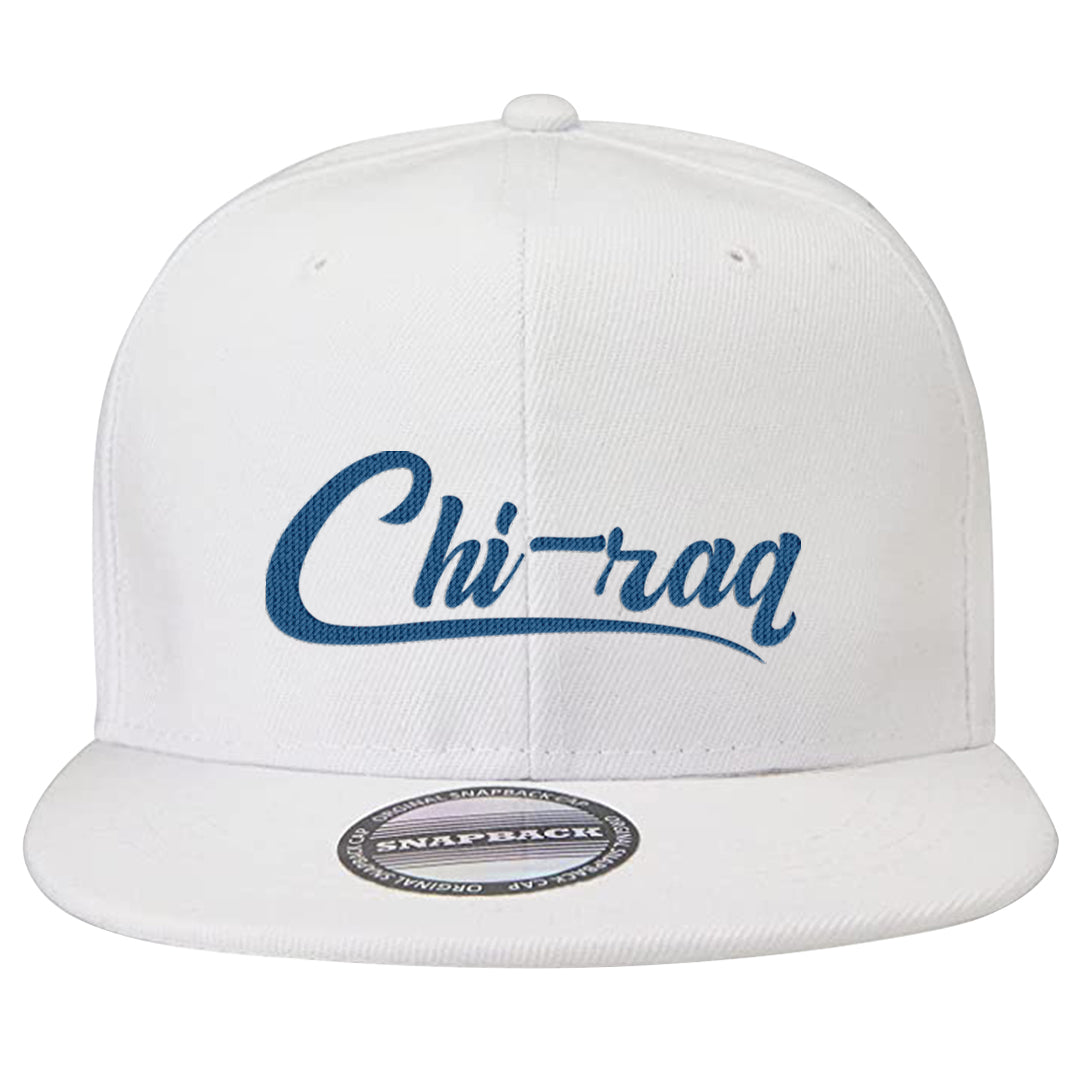 Dusk and Dawn 5s Snapback Hat | Chiraq, White