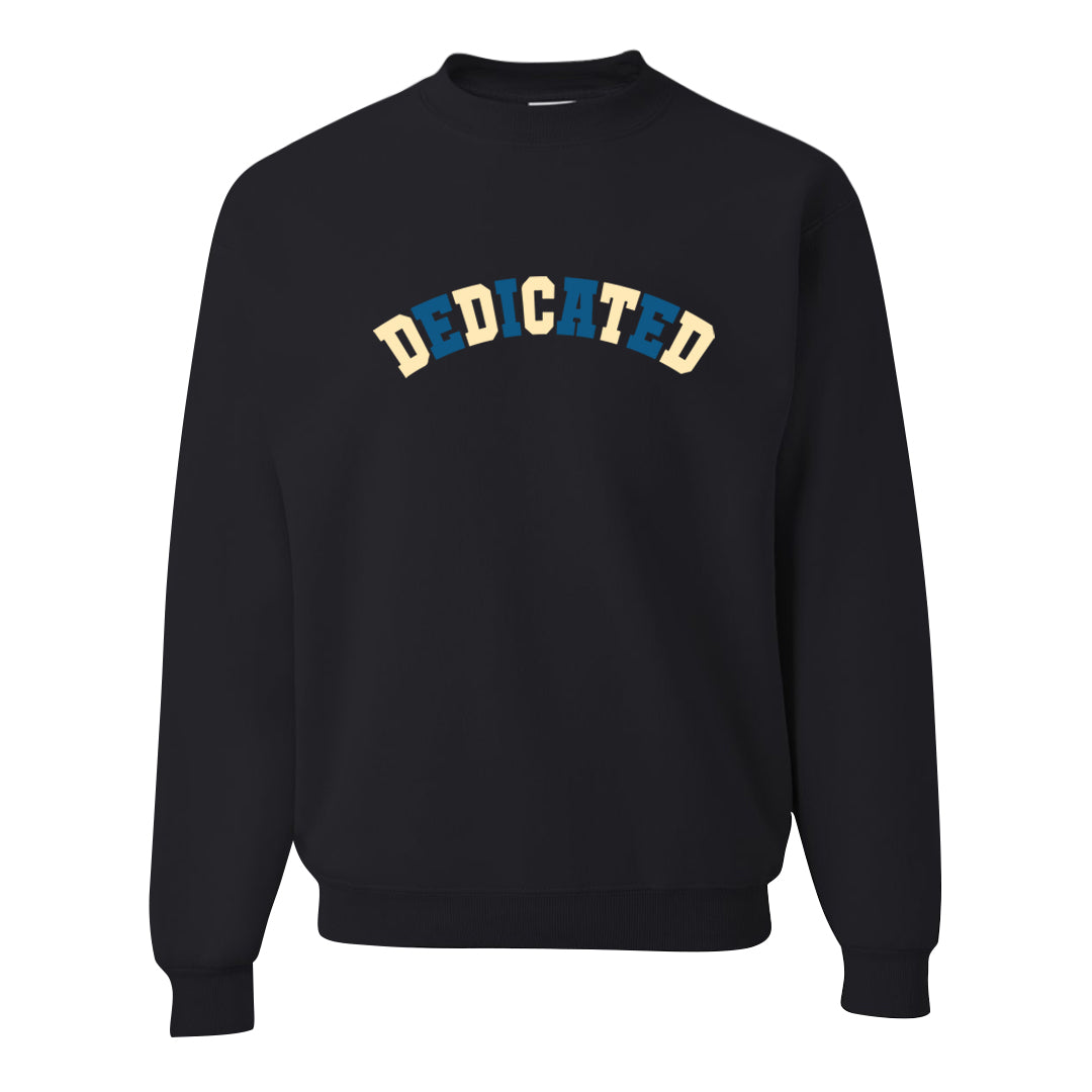 Dusk and Dawn 5s Crewneck Sweatshirt | Dedicated, Black